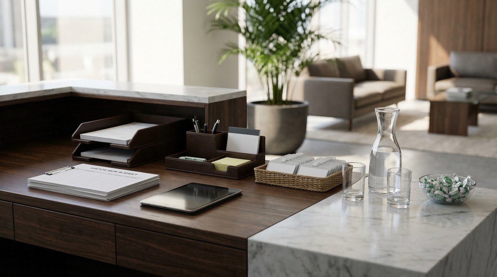 Boutique room millwork